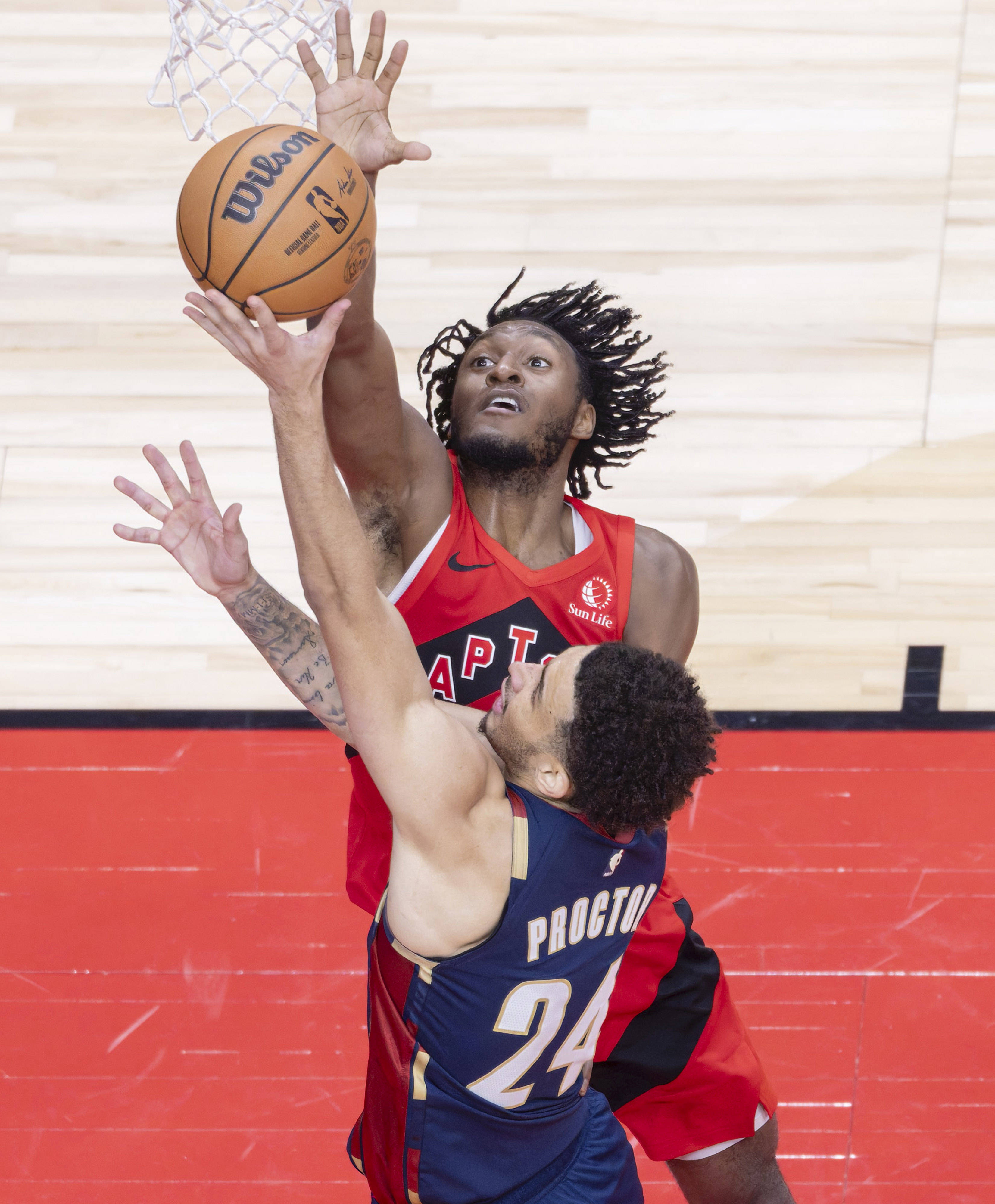 关键时刻底特律活塞备战欧超杯多伦多猛龙围绕CBA常规赛绝杀压哨，网友：蒂姆新星绝杀表现惊艳